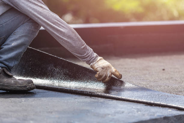 Professional Emergency Waterproofing technician working in Mcbrides, MI